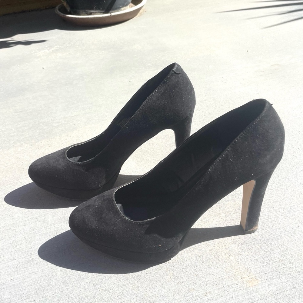 Madden Girl Women's Black Heels Platform High Heels